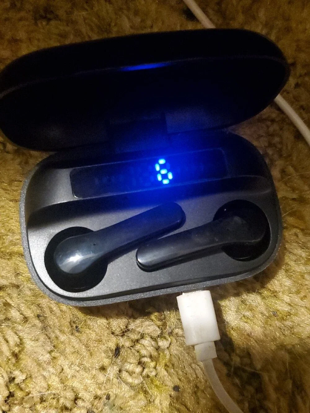 MG-S23 Wireless Earbuds in Black with Charging Case